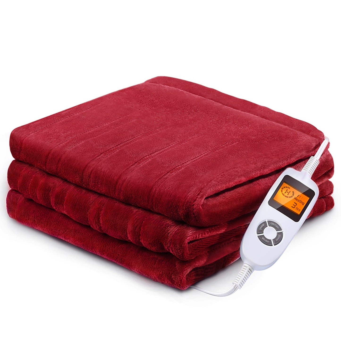 【72'' x 84''】Electric Heated Blanket, Soft Flannel Fast Heating Blanket with 10 Heating Levels 1-12 Hours Timer Auto-Off Overheating Protection 2024