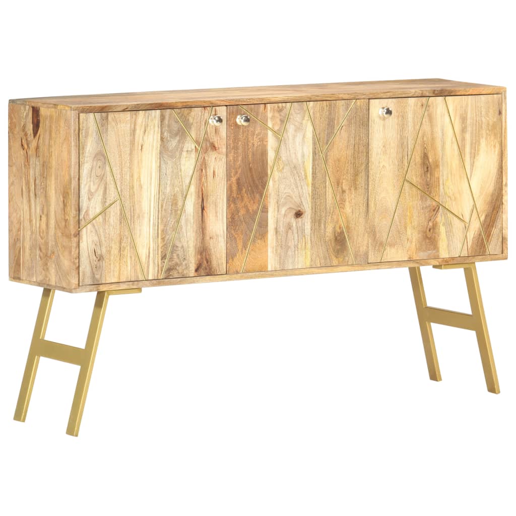 Sideboard 46.5"X.8"X29.5" Solid Mango Wood