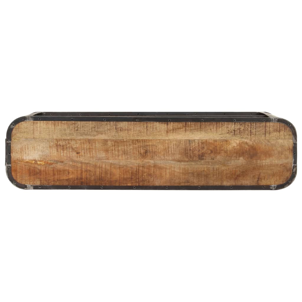 Sideboard 47.2"X11.8"X28.7" Solid Mango Wood