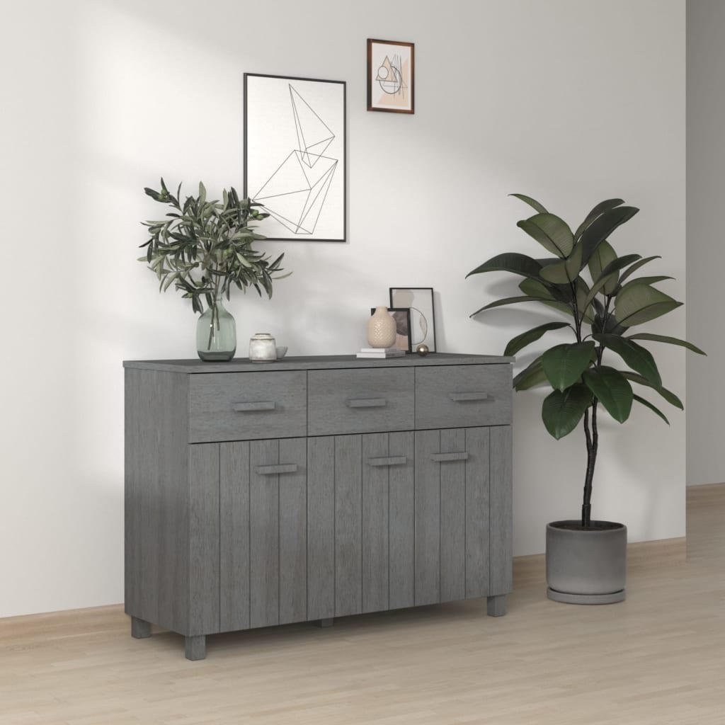 Sideboard Hamar 44.5"X5.7"X3.5" Solid Wood Pine