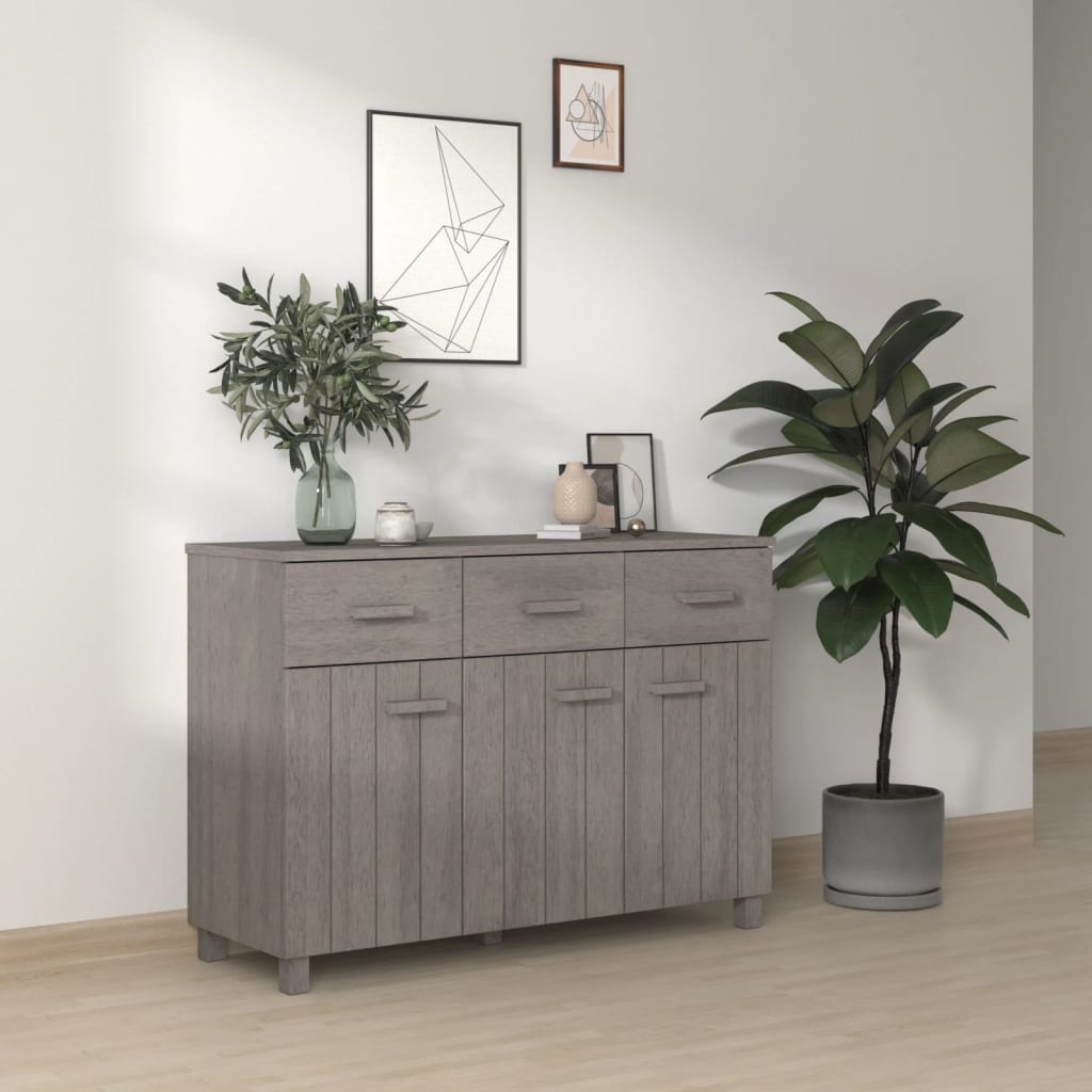 Sideboard Hamar 44.5"X5.7"X3.5" Solid Wood Pine