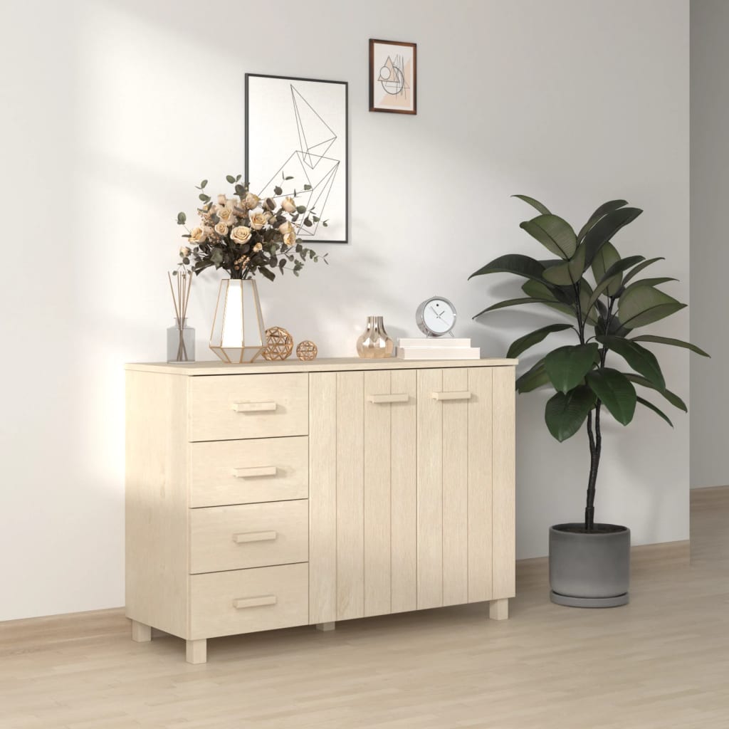 Sideboard Hamar 44.5"X5.7"X3.5" Solid Wood Pine