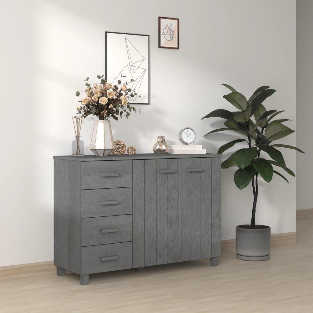 Sideboard Hamar 44.5"X5.7"X3.5" Solid Wood Pine