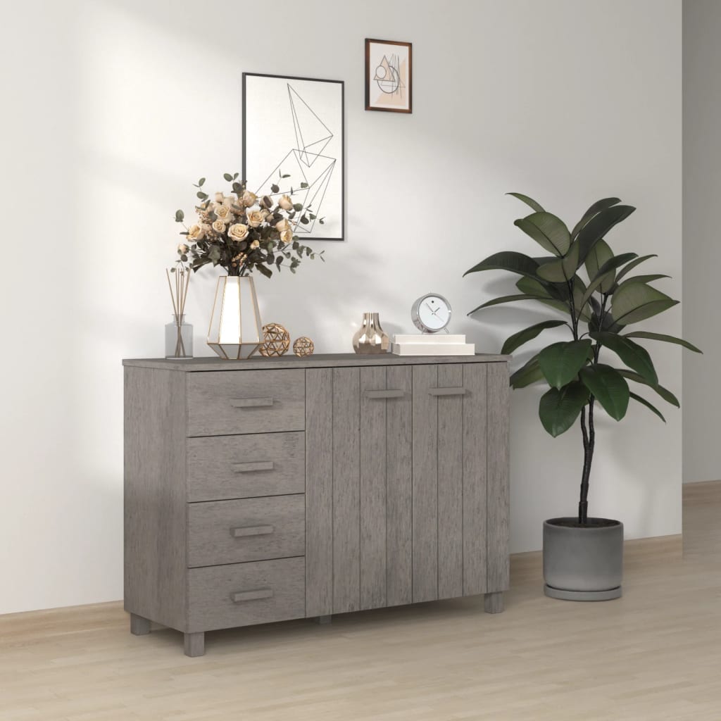 Sideboard Hamar 44.5"X5.7"X3.5" Solid Wood Pine