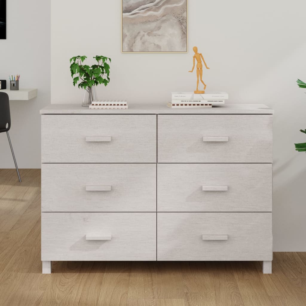 Sideboard Hamar 44.5"X5.7"X3.5" Solid Wood Pine