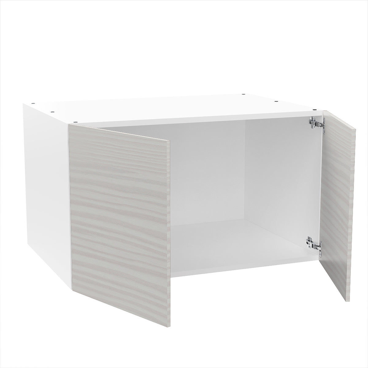 RTA - Pale Pine - Double Door Refrigerator Wall Cabinets | 36"W x 21"H x 24"D
