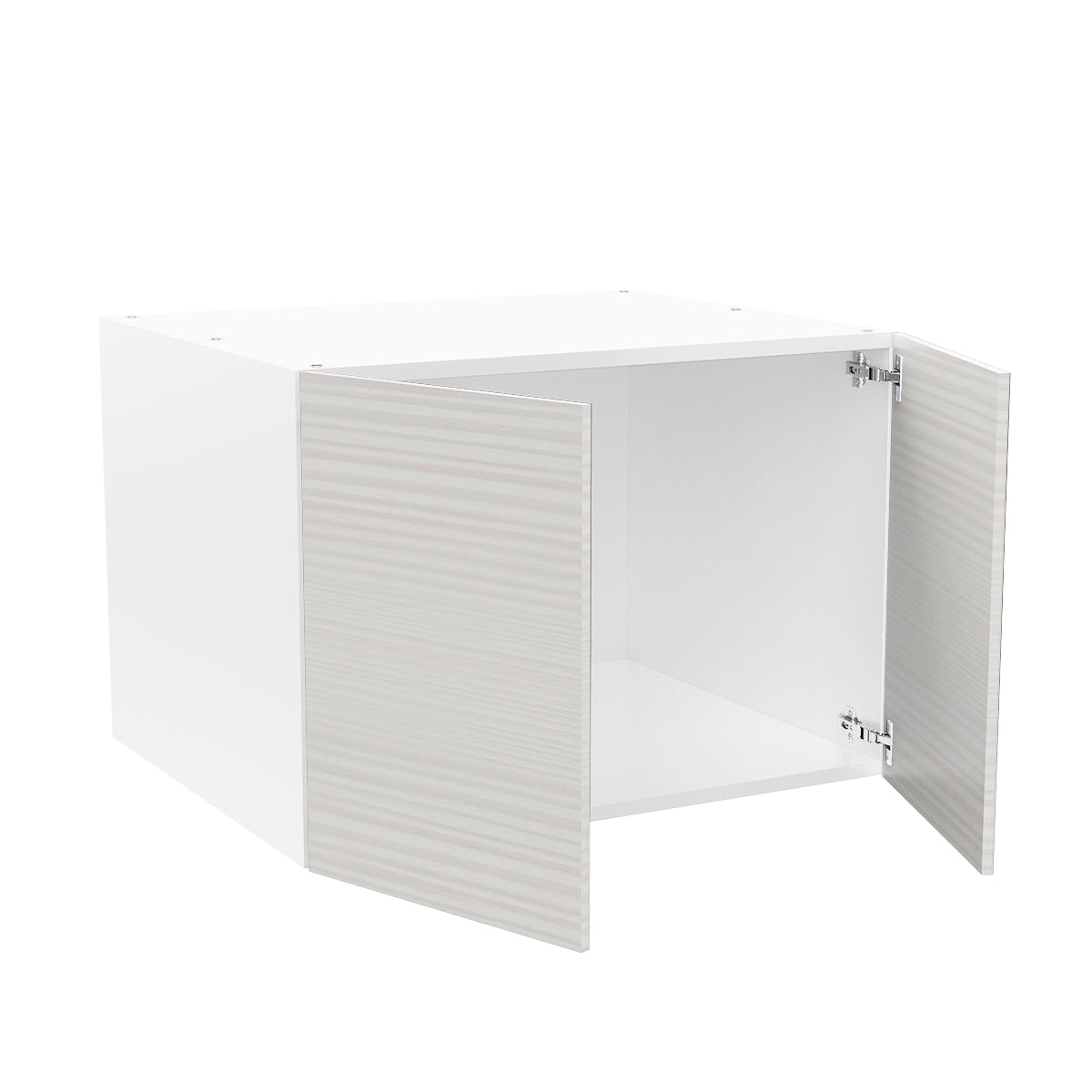 RTA - Pale Pine - Double Door Refrigerator Wall Cabinets | 33"W x 21"H x 24"D