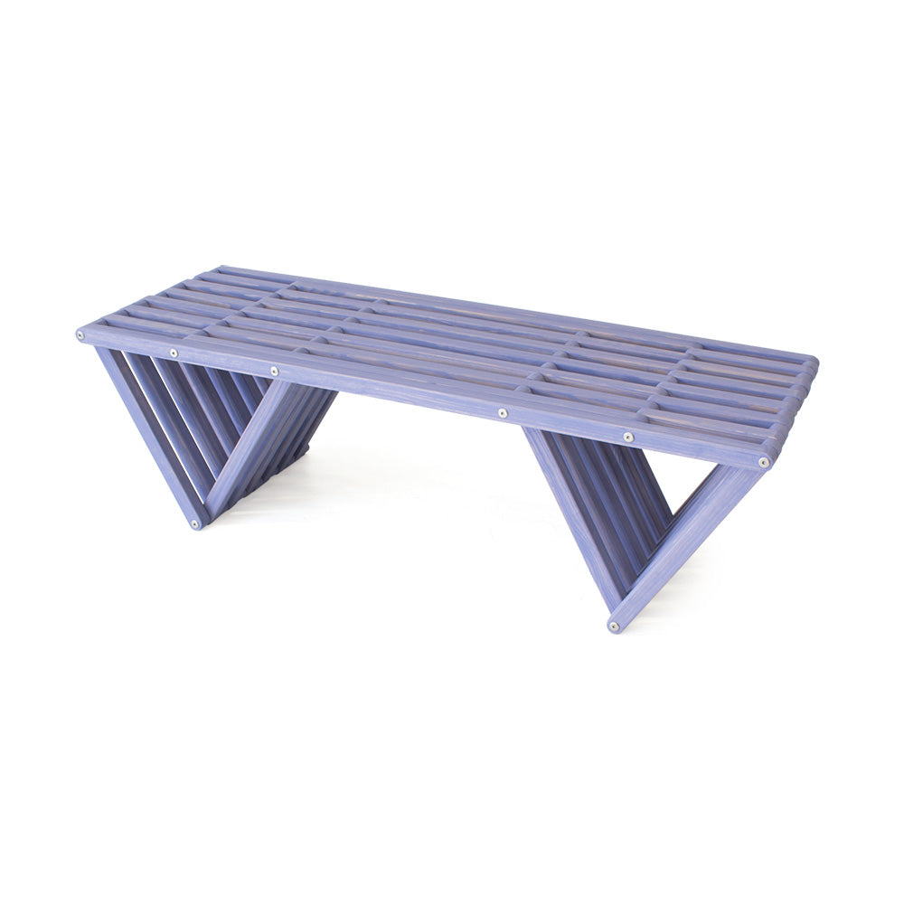 XQuare Wooden Bench X90 Stormy Skies