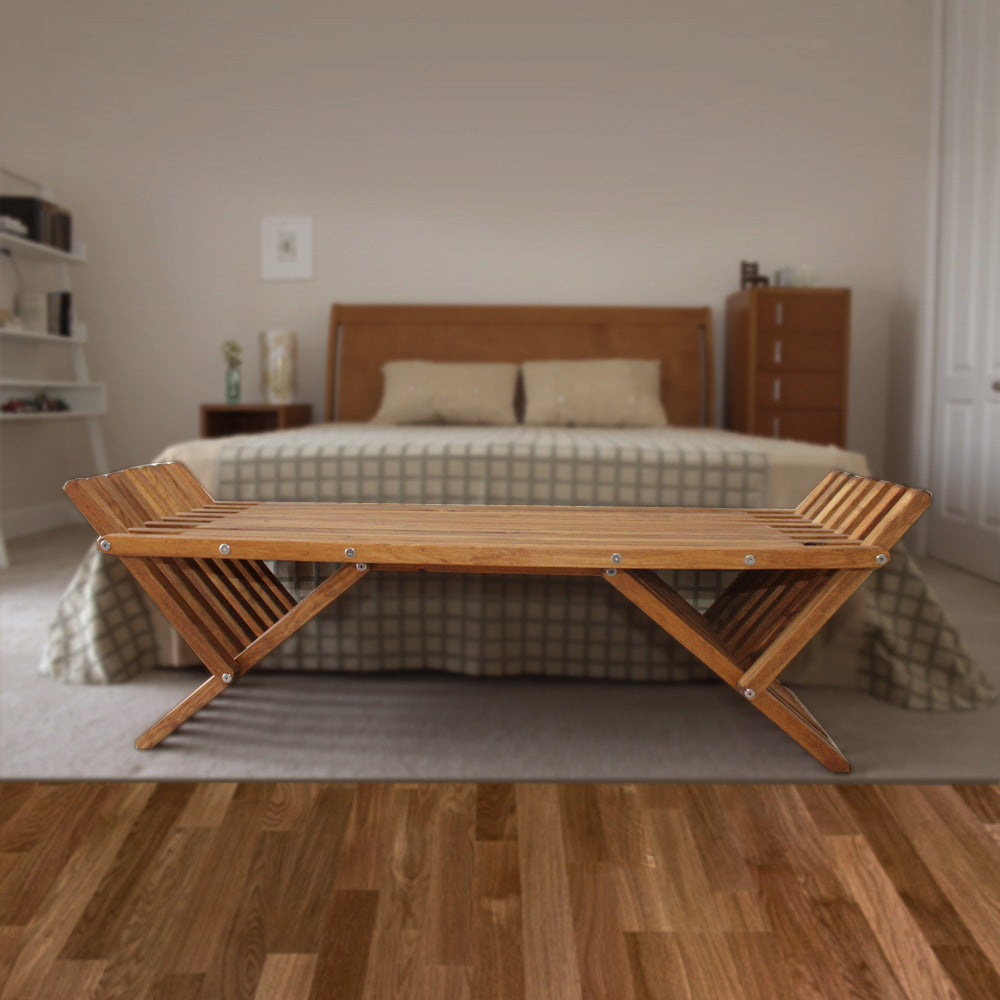 XQuare Wooden French Bench X90