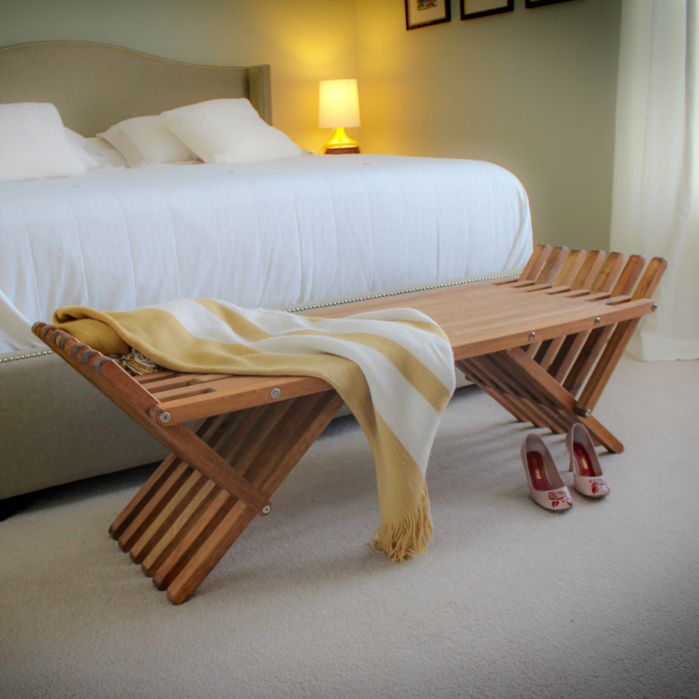 XQuare Wooden French Bench X90