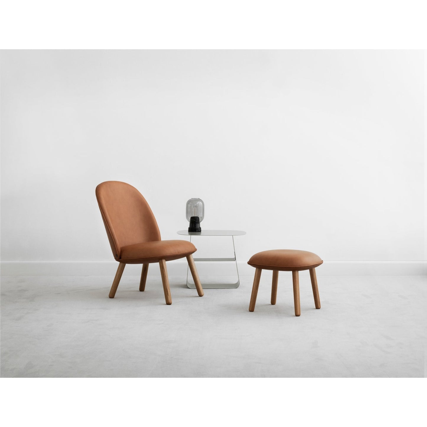 Ace Footstool - Oak Legs