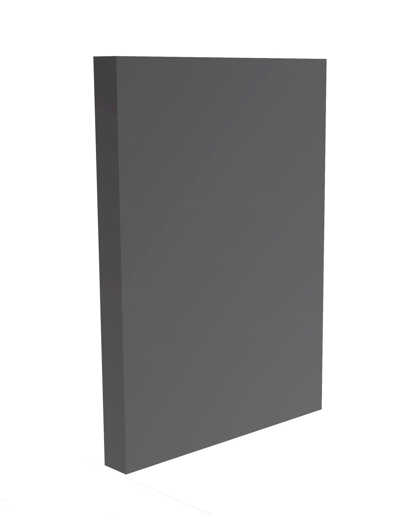 RTA - Lacquer Grey - Dishwasher End Panels | 3"W x 30"H x 24.6"D