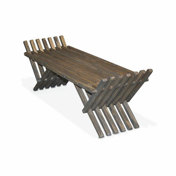 XQuare Wooden French Bench X90