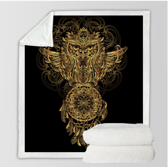 ﻿Explosive thickening cotton velvet lazy Napping outdoor blanket
