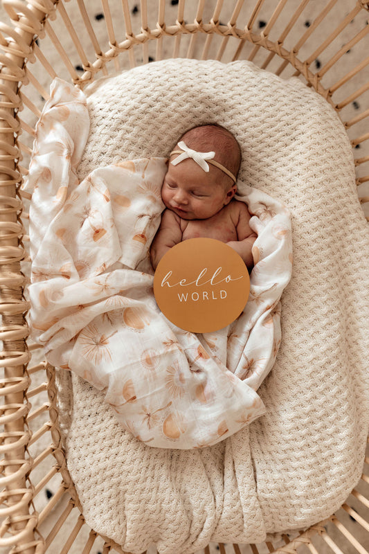 Snuggle Hunny Kids - Paradise Organic Muslin Wrap