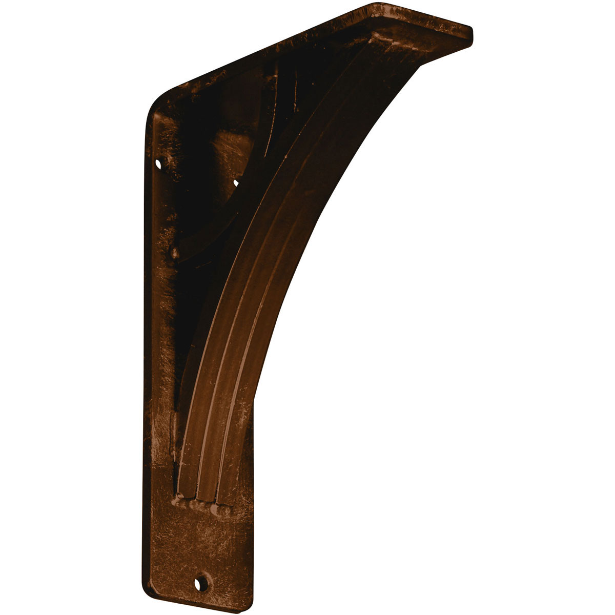 1 1/2"W X 5 1/2"D X 8"H Galveston Wrought Iron , (Single Center Brace), Antiqued Brass Furniture > Cabinets & Storage > Ironing Centers Ekena Millwork 2"W x 5 1/2"D x 8"H Antiqued Bronze