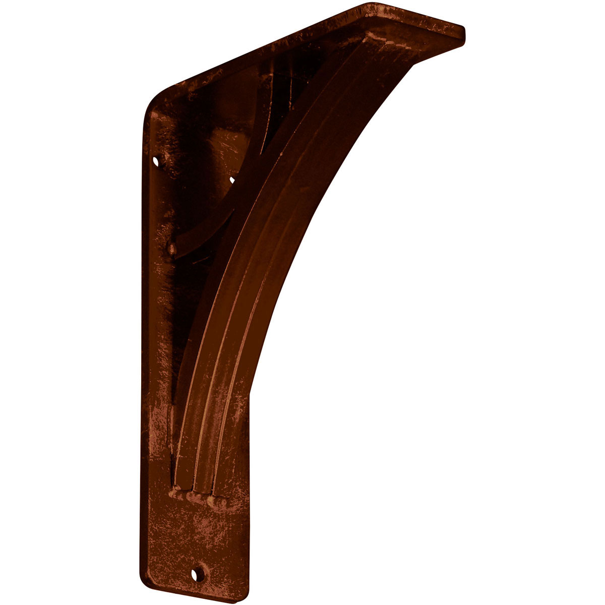 1 1/2"W X 5 1/2"D X 8"H Galveston Wrought Iron , (Single Center Brace), Antiqued Brass Furniture > Cabinets & Storage > Ironing Centers Ekena Millwork 2"W x 5 1/2"D x 8"H Antiqued Copper