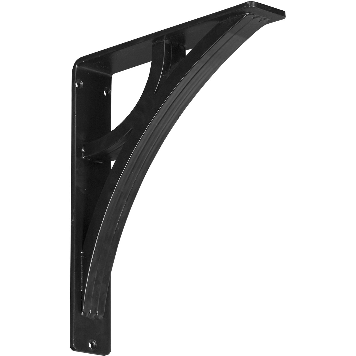1 1/2"W X 5 1/2"D X 8"H Galveston Wrought Iron , (Single Center Brace), Antiqued Brass Furniture > Cabinets & Storage > Ironing Centers Ekena Millwork 2" W x 10" D x 12" H Powder Coated Black