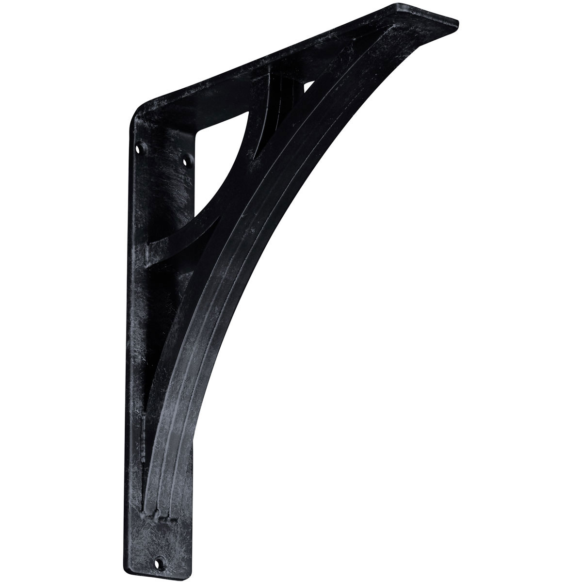 1 1/2"W X 5 1/2"D X 8"H Galveston Wrought Iron , (Single Center Brace), Antiqued Brass Furniture > Cabinets & Storage > Ironing Centers Ekena Millwork 2" W x 10" D x 12" H Antiqued Pewter