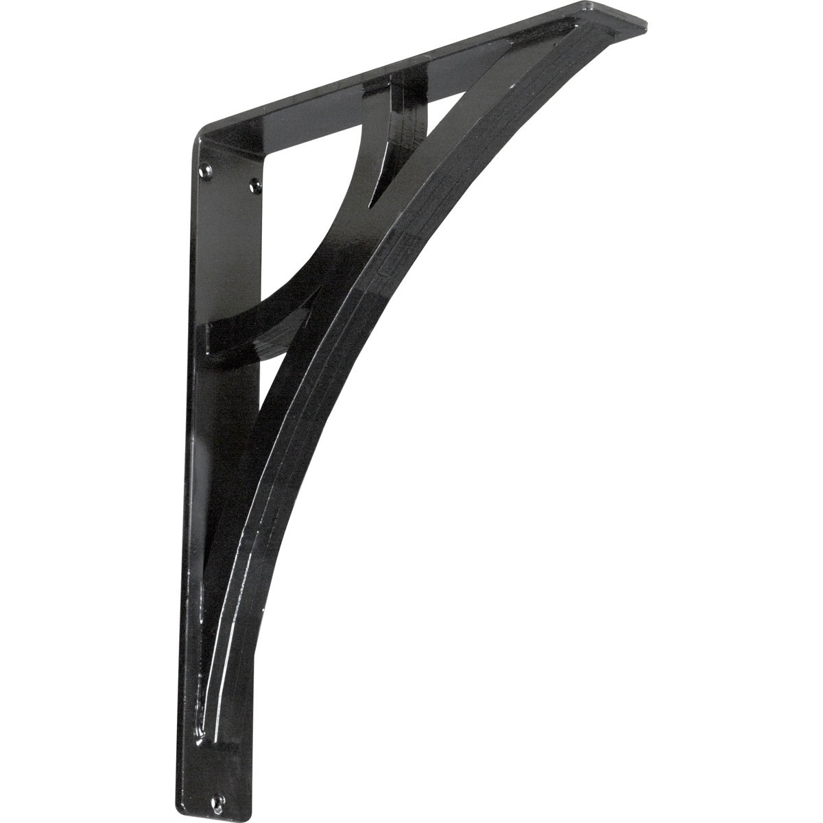 1 1/2"W X 5 1/2"D X 8"H Galveston Wrought Iron , (Single Center Brace), Antiqued Brass Furniture > Cabinets & Storage > Ironing Centers Ekena Millwork 2" W x 12" D x 15" H Powder Coated Black