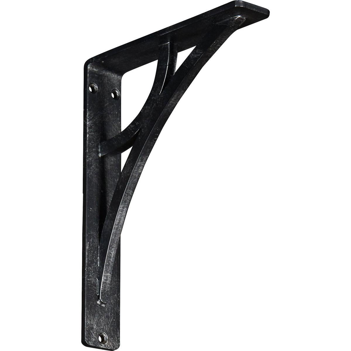 1 1/2"W X 5 1/2"D X 8"H Galveston Wrought Iron , (Single Center Brace), Antiqued Brass Furniture > Cabinets & Storage > Ironing Centers Ekena Millwork 1 1/2"W x 7 1/2"D x 10"H Antiqued Silver