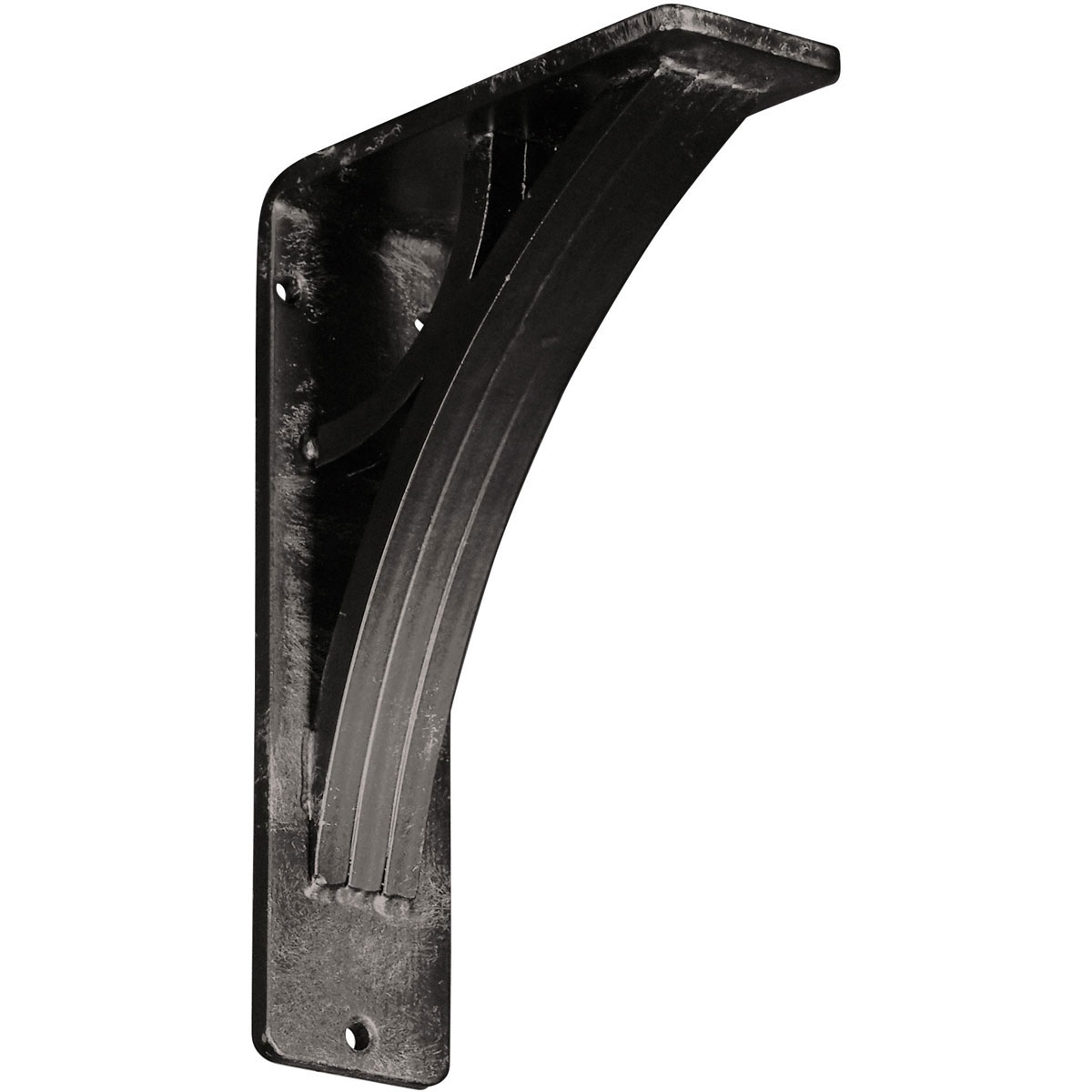 1 1/2"W X 5 1/2"D X 8"H Galveston Wrought Iron , (Single Center Brace), Antiqued Brass Furniture > Cabinets & Storage > Ironing Centers Ekena Millwork 2"W x 5 1/2"D x 8"H Antiqued Warm Silver