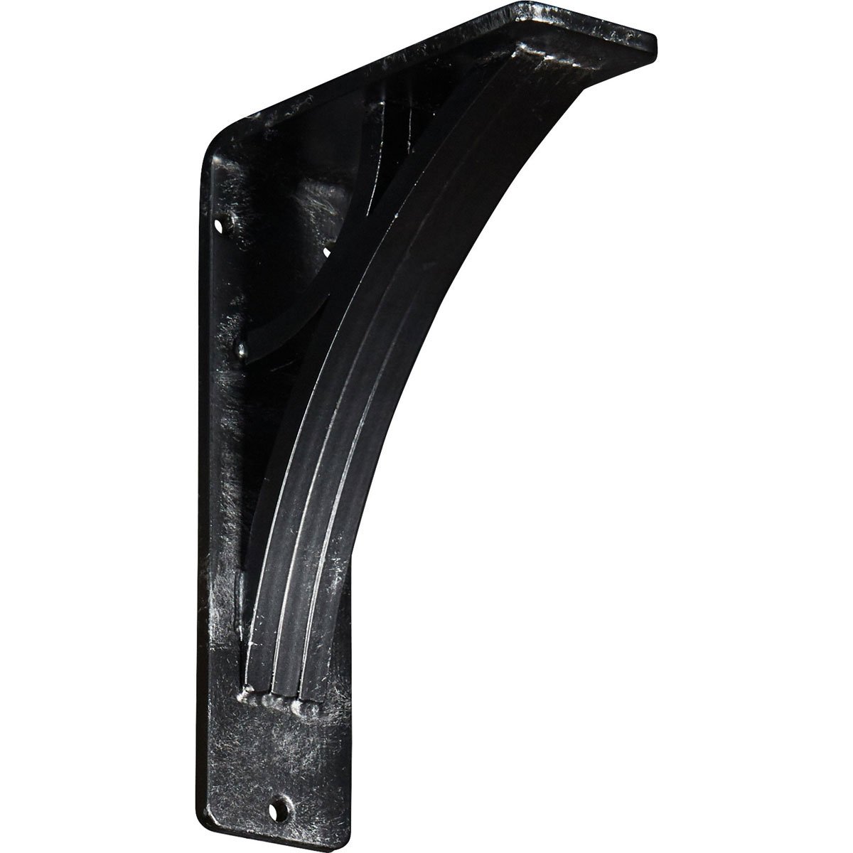 1 1/2"W X 5 1/2"D X 8"H Galveston Wrought Iron , (Single Center Brace), Antiqued Brass Furniture > Cabinets & Storage > Ironing Centers Ekena Millwork 2"W x 5 1/2"D x 8"H Silver