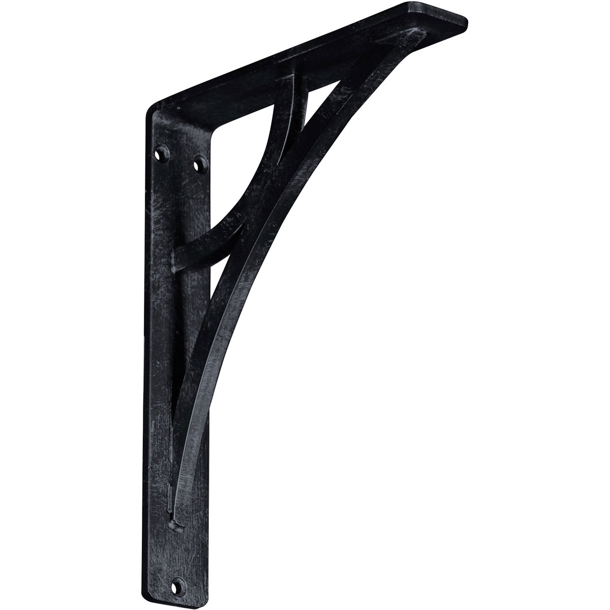 1 1/2"W X 5 1/2"D X 8"H Galveston Wrought Iron , (Single Center Brace), Antiqued Brass Furniture > Cabinets & Storage > Ironing Centers Ekena Millwork 1 1/2"W x 7 1/2"D x 10"H Antiqued Pewter