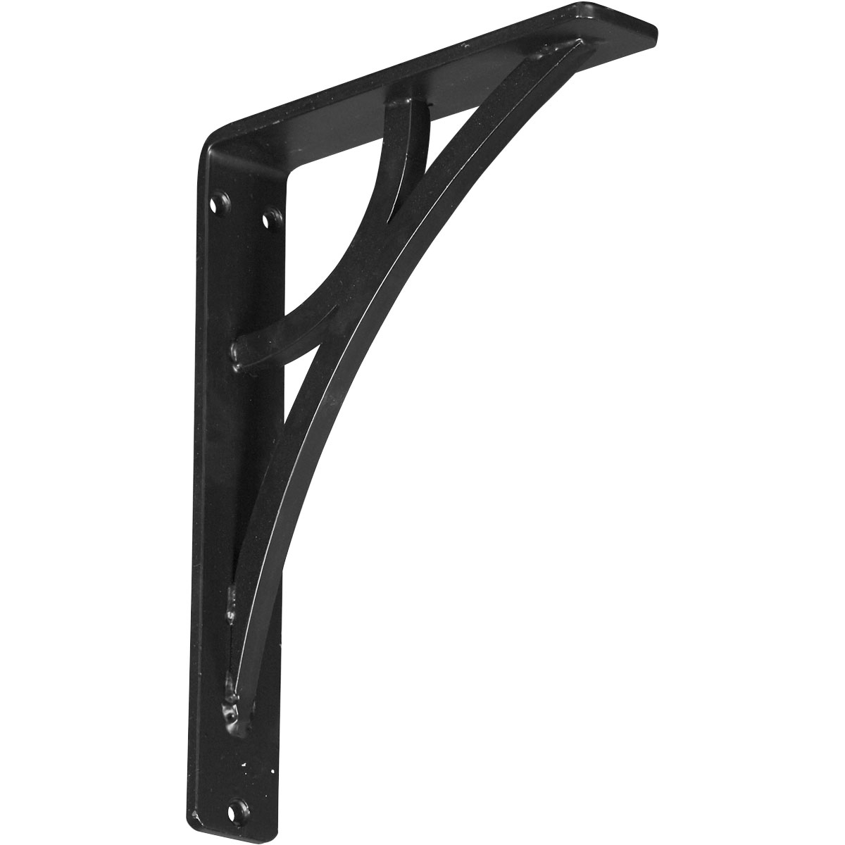 1 1/2"W X 5 1/2"D X 8"H Galveston Wrought Iron , (Single Center Brace), Antiqued Brass Furniture > Cabinets & Storage > Ironing Centers Ekena Millwork 1 1/2"W x 7 1/2"D x 10"H Powder Coated Black
