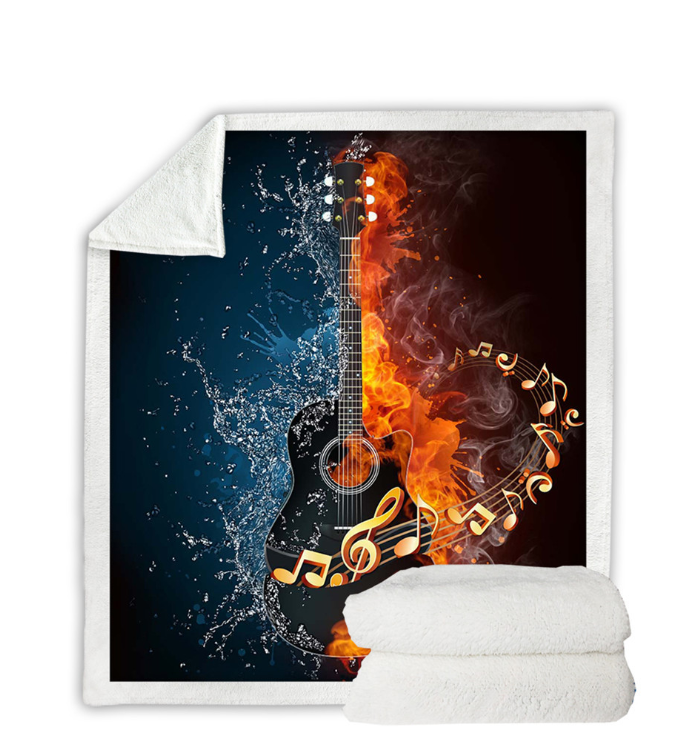 ﻿Explosive thickening cotton velvet lazy Napping outdoor blanket