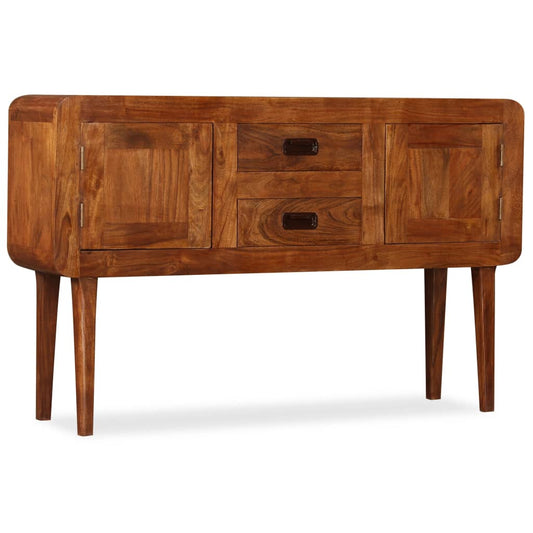 Sideboard Solid Wood With Honey Finish 47.2&quot;X11.8&quot;X29.5&quot;