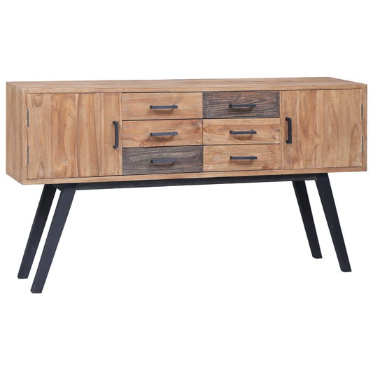 Side Cabinet 43.3&quot;X11.8&quot;X29.5&quot; Solid Teak