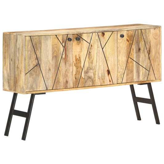 Sideboard 46.5&quot;X.8&quot;X29.5&quot; Solid Mango Wood