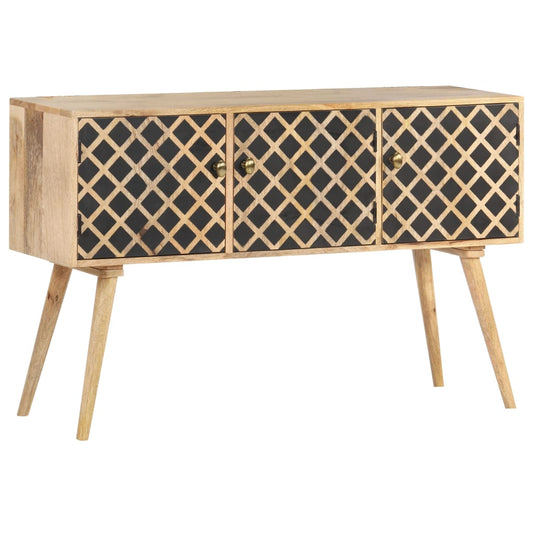 Sideboard 46.5&quot;X13.8&quot;X29.5&quot; Solid Mango Wood