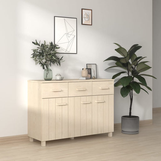 Sideboard Hamar 44.5&quot;X5.7&quot;X3.5&quot; Solid Wood Pine