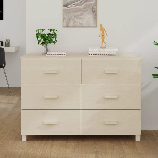 Sideboard Hamar 44.5&quot;X5.7&quot;X3.5&quot; Solid Wood Pine