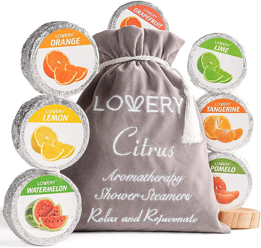 Shower Steamers Vaporizing Set - 9Pc Essential Oils Shower Bombs