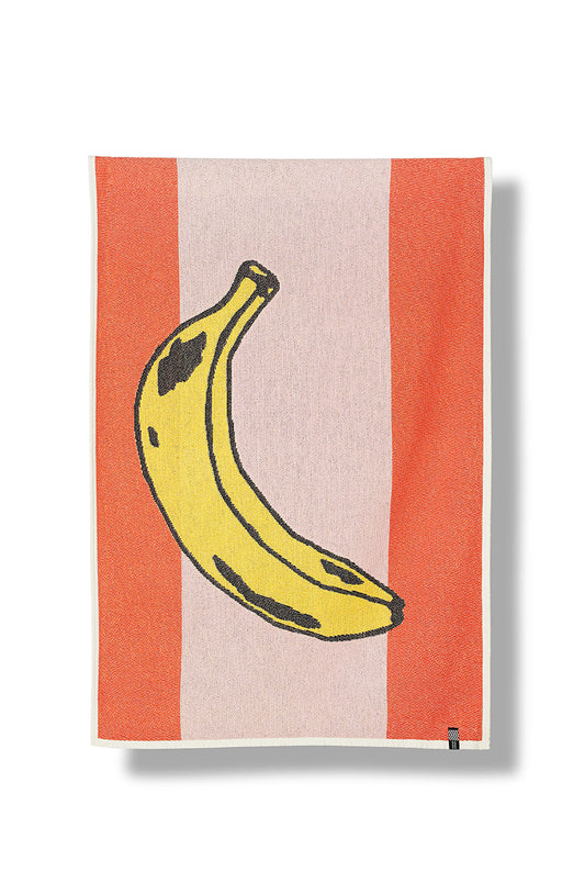 "Banana" Cotton Beach Towel / Mini Blanket by Rondelli & Probst