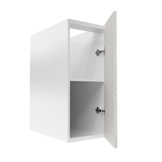 RTA - Pale Pine - Full Height Single Door Base Cabinets | 12"W x 34.5"H x 24"D