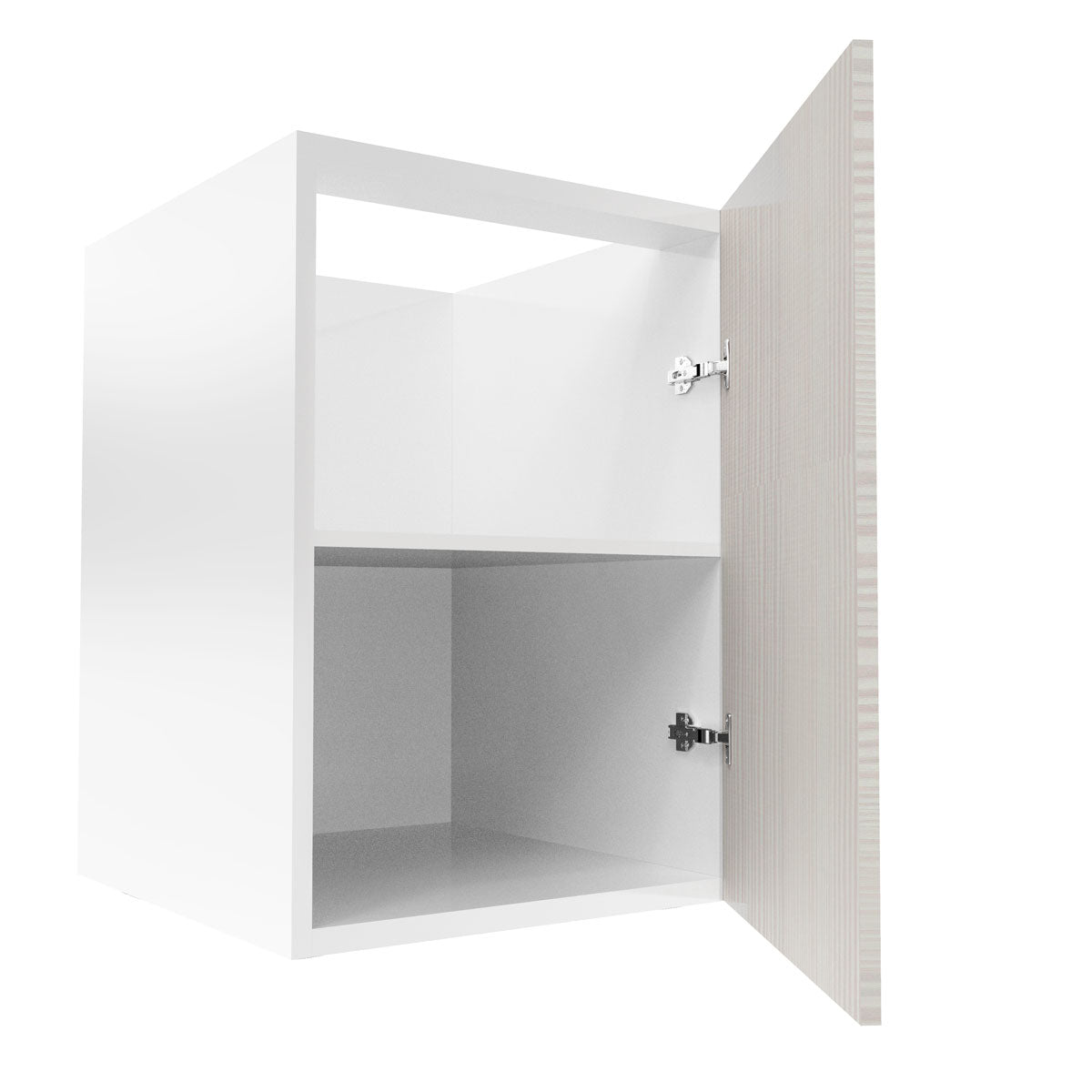RTA - Pale Pine - Full Height Single Door Base Cabinets | 24"W x 34.5"H x 24"D