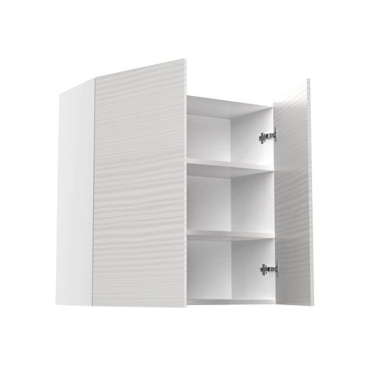 RTA - Pale Pine - Double Door Wall Cabinets | 30"W x 30"H x 12"D