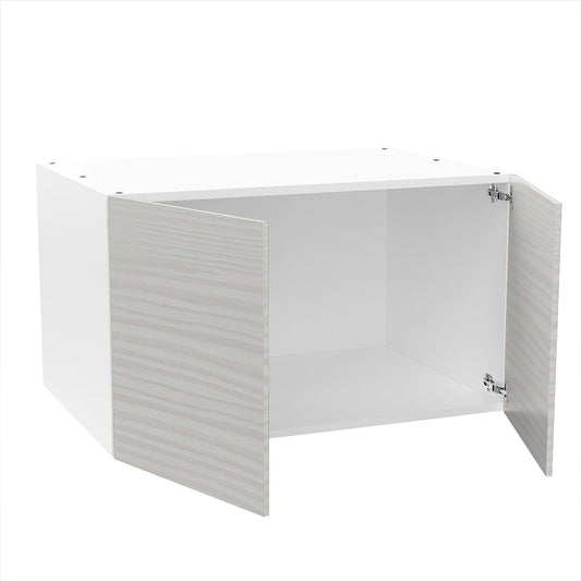 RTA - Pale Pine - Double Door Refrigerator Wall Cabinets | 36"W x 21"H x 24"D