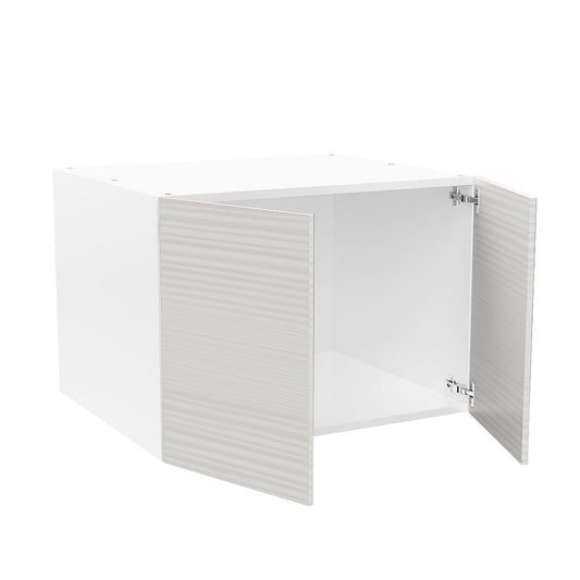 RTA - Pale Pine - Double Door Refrigerator Wall Cabinets | 33"W x 21"H x 24"D