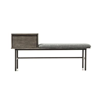 Zane Hall Bench Taupe