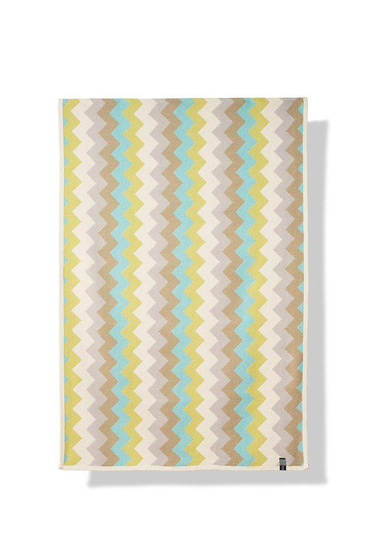 "ZZZ Two" Cotton Beach Towel / Mini Blanket by Michele Rondelli