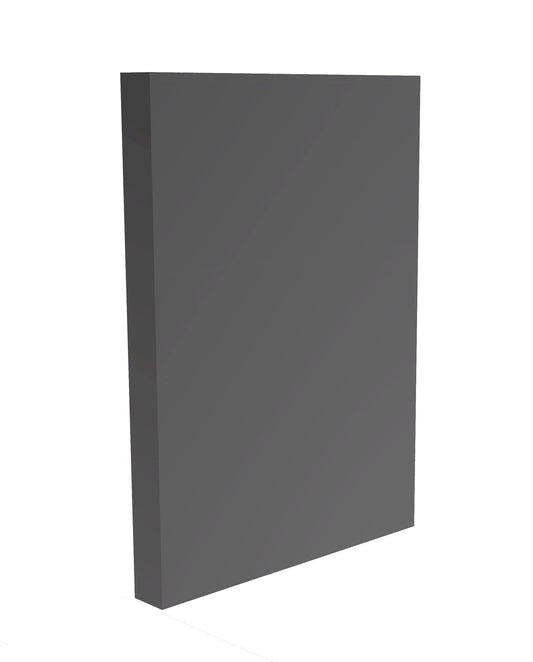 RTA - Lacquer Grey - Dishwasher End Panels | 3"W x 30"H x 24.6"D