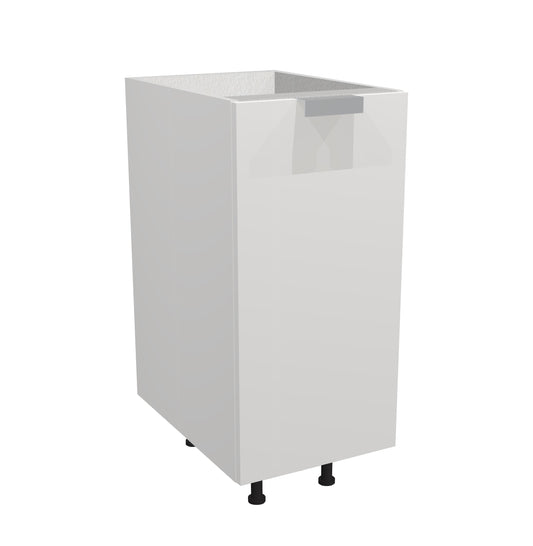RTA - Glossy White - Vanity Base Full Single Door Cabinet | 21"W x 34.5"H x 21"D