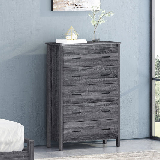 Wooden Chest with 5 Drawers